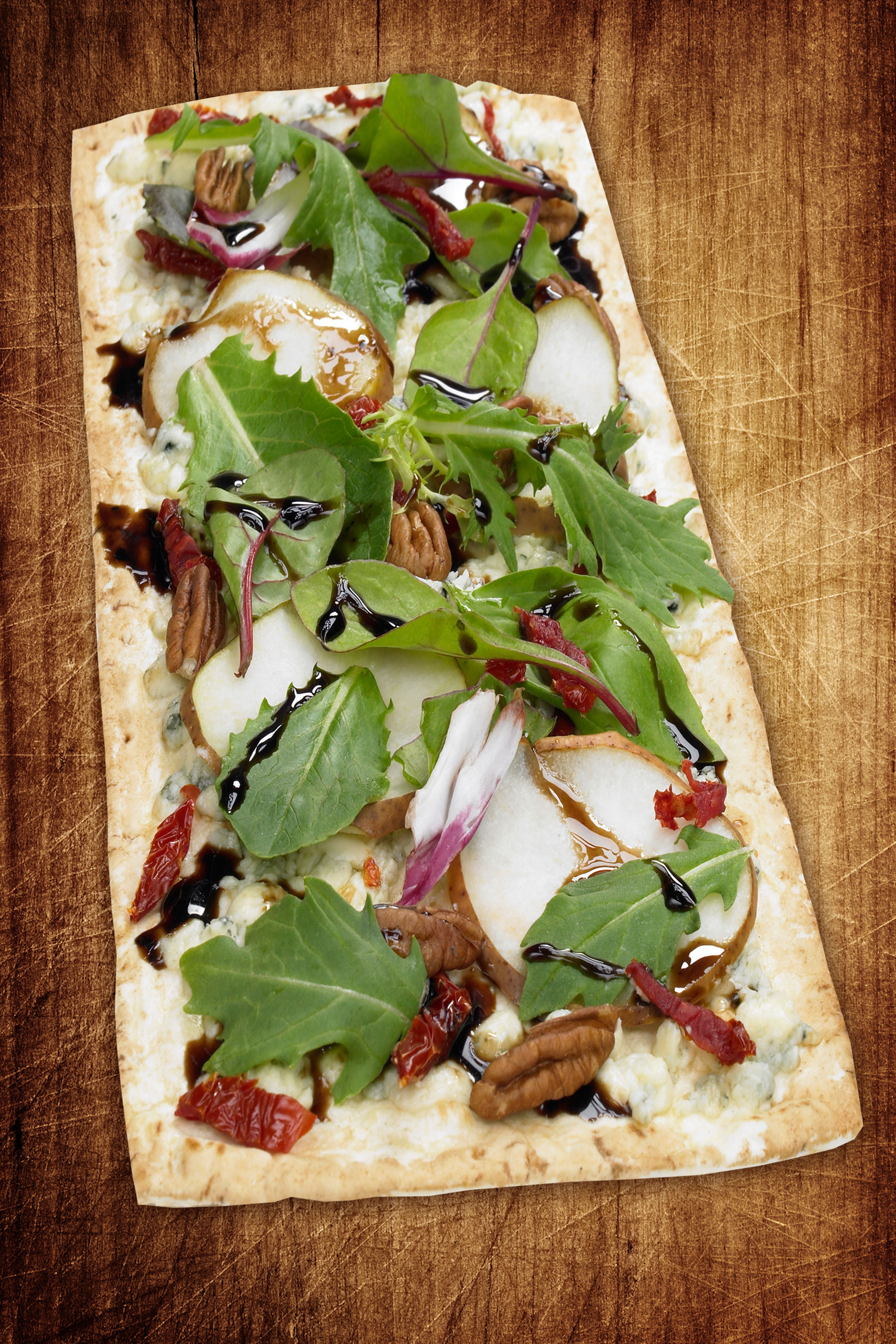 Easy Gorgonzola Pear Pizza