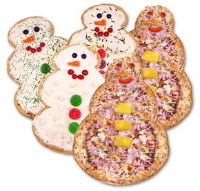 holiday recipe flatout snowman