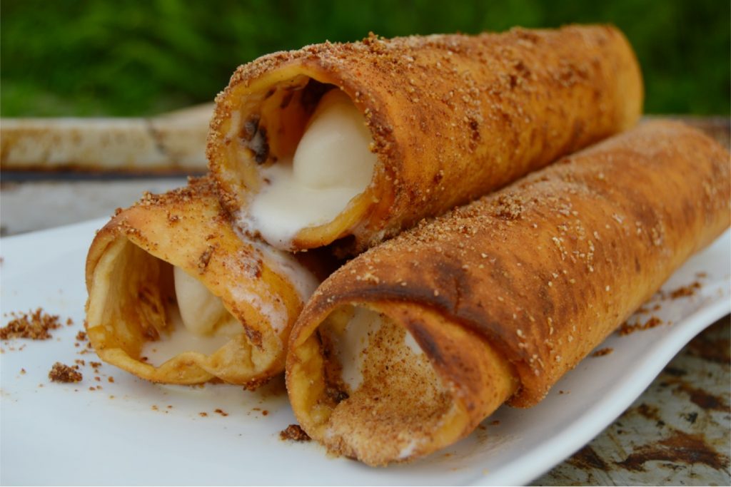 Ice Cream Chimichangas - Flatoutbread