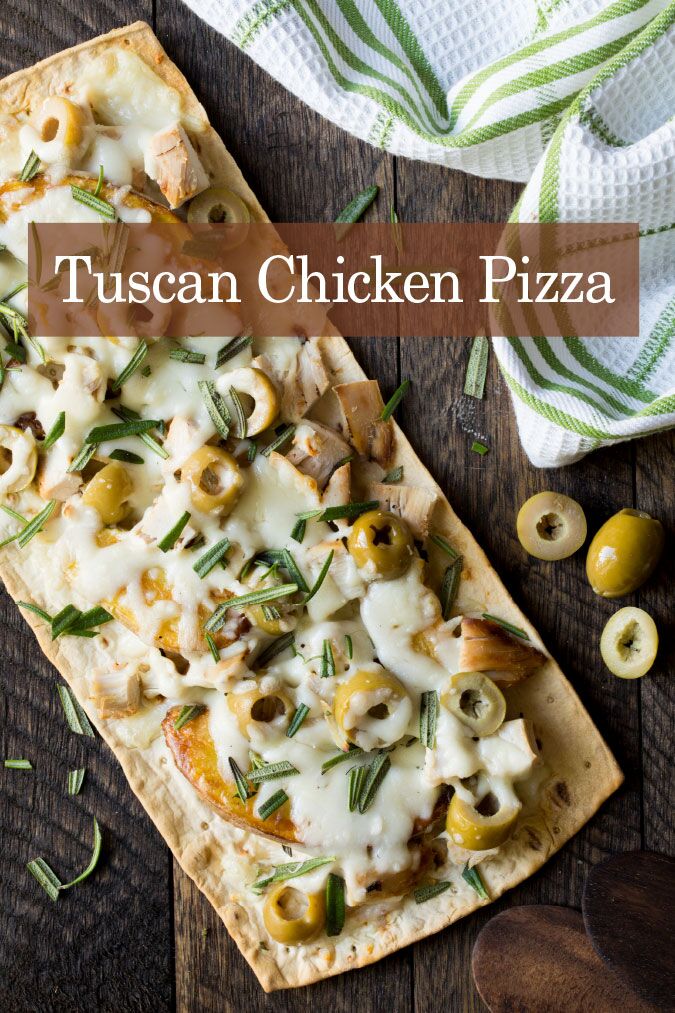 tuscan chicken pizza pic