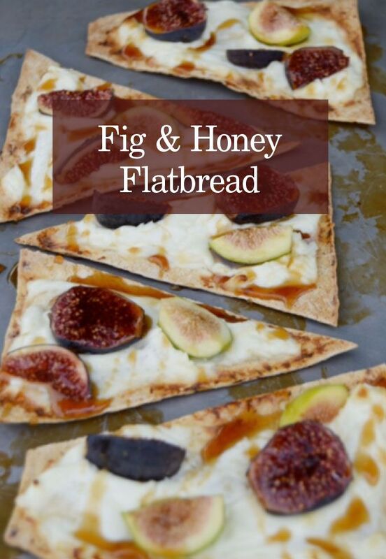 fig honey flatbread
