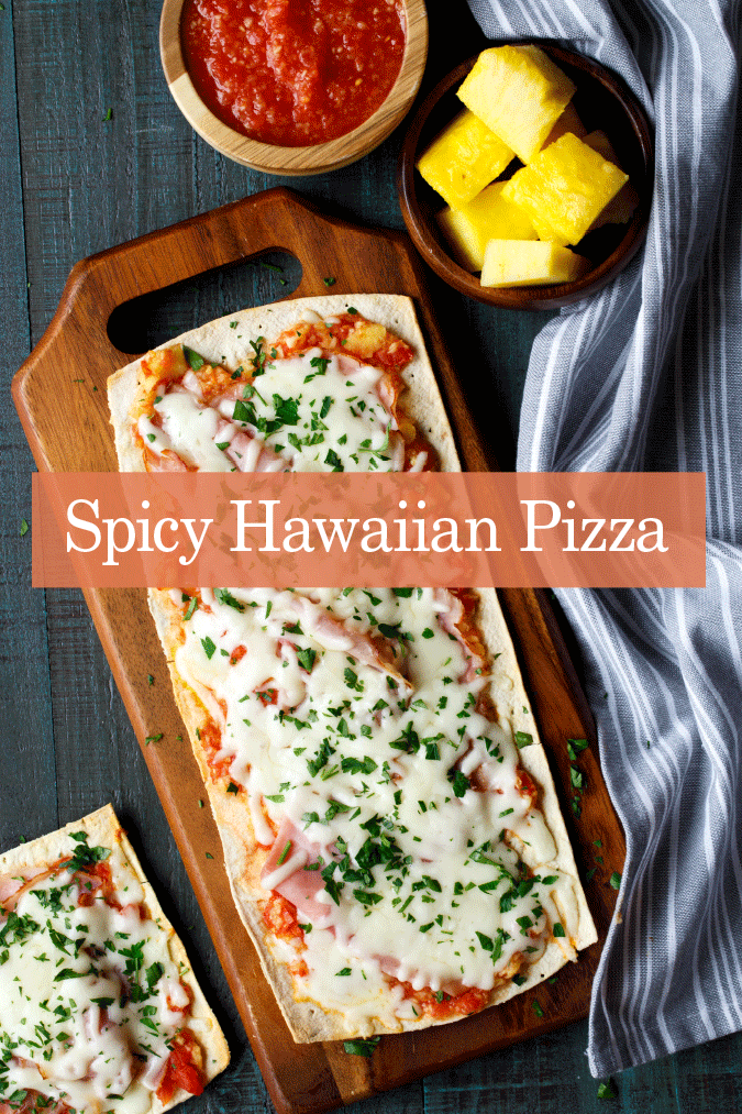 spicy hawaiian pizza