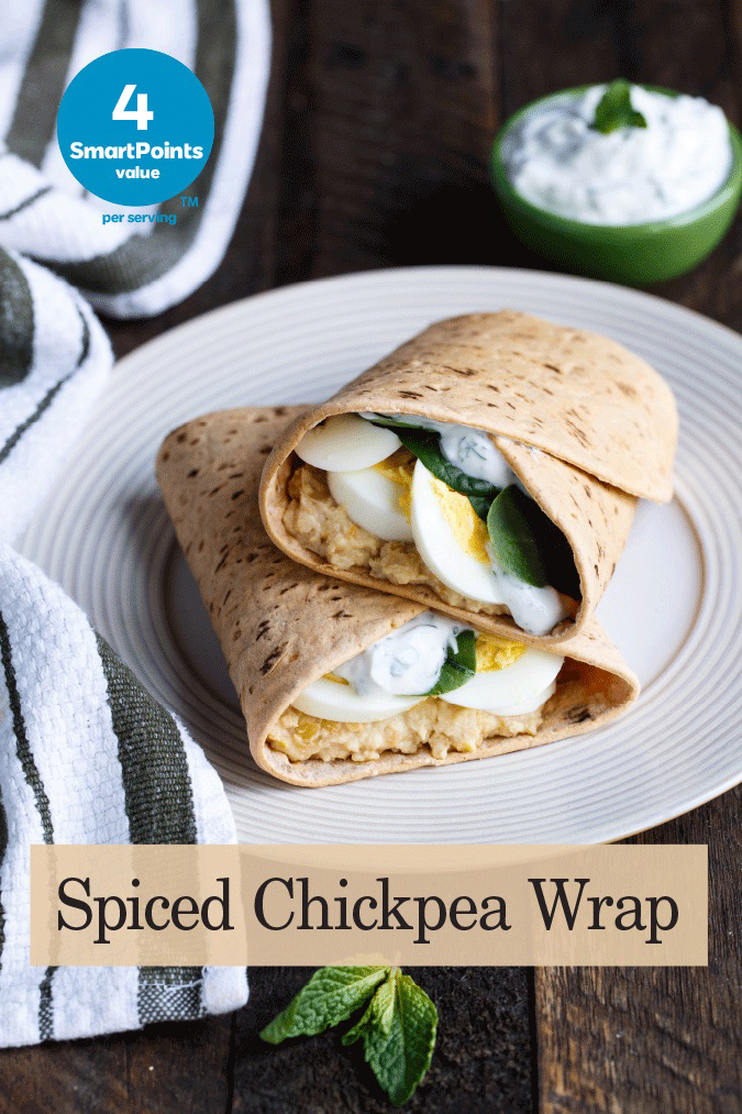 spiced chickpea wrap now 4 spv
