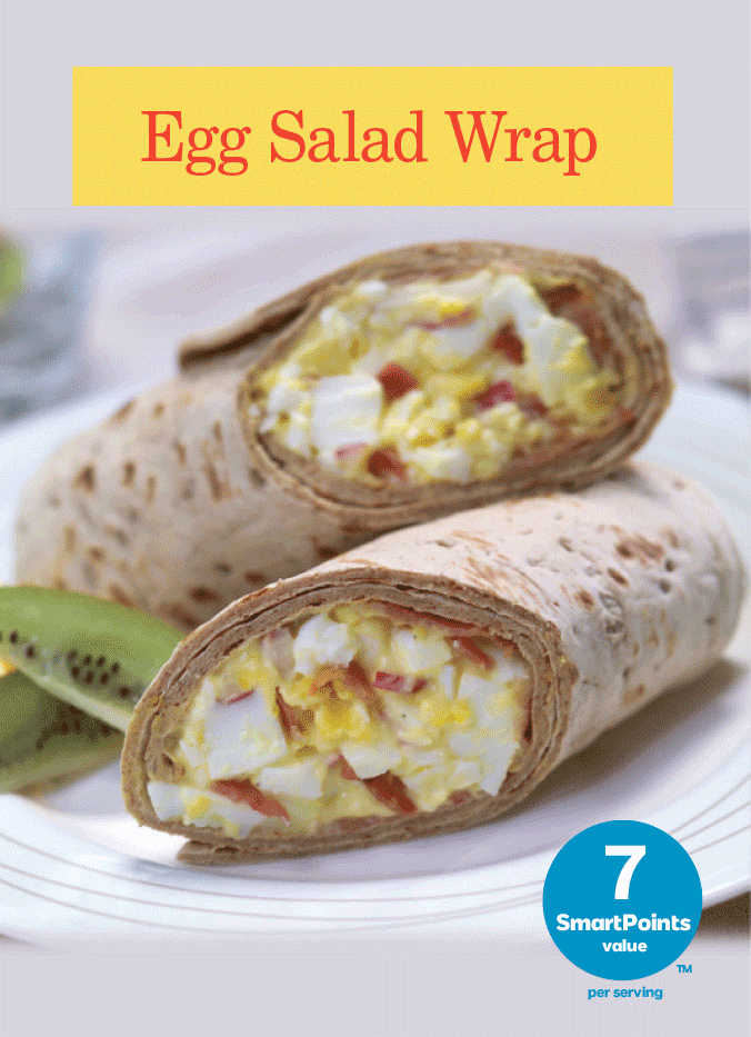 egg salad wrap